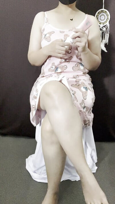 Neighbor’s wife performs night routine, caught live,Biancaid