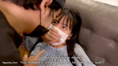 Bibi berpantat besar Thida bercinta dengan keponakan tiriku