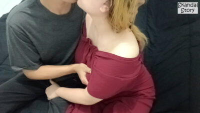 Kemeja Merah Tanpa Jahitan Gemuk Glamor