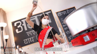 Pembuat Teh Desi India, yang suka berhubungan seks dengan pelanggannya