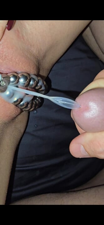 Pullout and cum on my hot milf pussy cumpilation,MFSquared